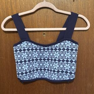 NWOT Free People Away With Me Crop Tank